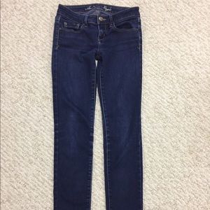 American Eagle- Regular Fit, Dark Wash Jeans